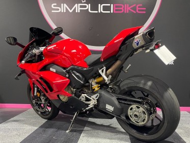 Ducati panigale v4 2021 suivie ducati 7800km etat neuf pack carbone/ suréquipée - garantie 12 mois - occasion parc moto...
