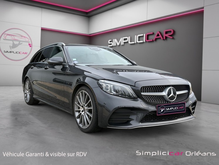 Mercedes classe c break 300 e 9g-tronic amg line caméra 360 burmester carplay toit ouvrant panoramique garantie 12 mois...