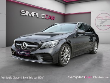 Mercedes classe c break 300 e 9g-tronic amg line caméra 360 burmester carplay toit ouvrant panoramique garantie 12 mois...