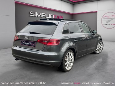 Audi a3 sportback 1.6 tdi 110 s line s tronic 7 toit ouvrant alcantara full suivi audi garantie 12 mois occasion simplicicar...