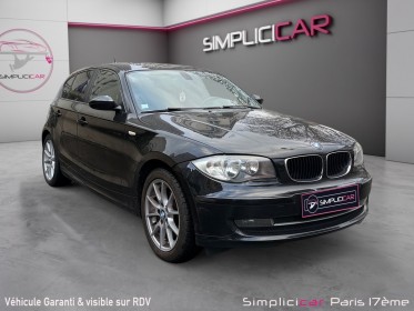 Bmw serie 1 e87 lci 116i 122 ch confort / garantie 12 mois occasion paris 17ème (75)(porte maillot) simplicicar simplicibike...