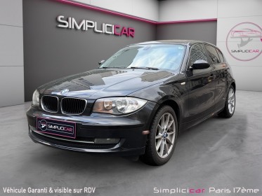 Bmw serie 1 e87 lci 116i 122 ch confort / garantie 12 mois occasion paris 17ème (75)(porte maillot) simplicicar simplicibike...