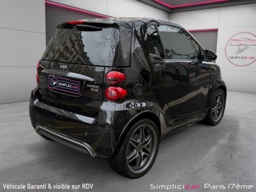 Smart fortwo brabus/chargeur rapide 22 kw / garantie 12 mois occasion paris 17ème (75)(porte maillot) simplicicar...