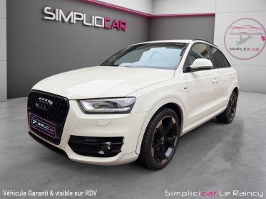 Audi q3 q3 2.0 tdi 140 ch s line entretiens garantie 12 mois occasion simplicicar le raincy simplicicar simplicibike france