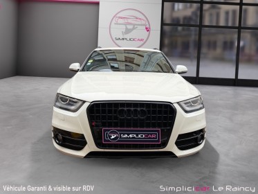 Audi q3 q3 2.0 tdi 140 ch s line entretiens garantie 12 mois occasion simplicicar le raincy simplicicar simplicibike france