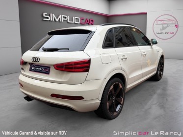 Audi q3 q3 2.0 tdi 140 ch s line entretiens garantie 12 mois occasion simplicicar le raincy simplicicar simplicibike france