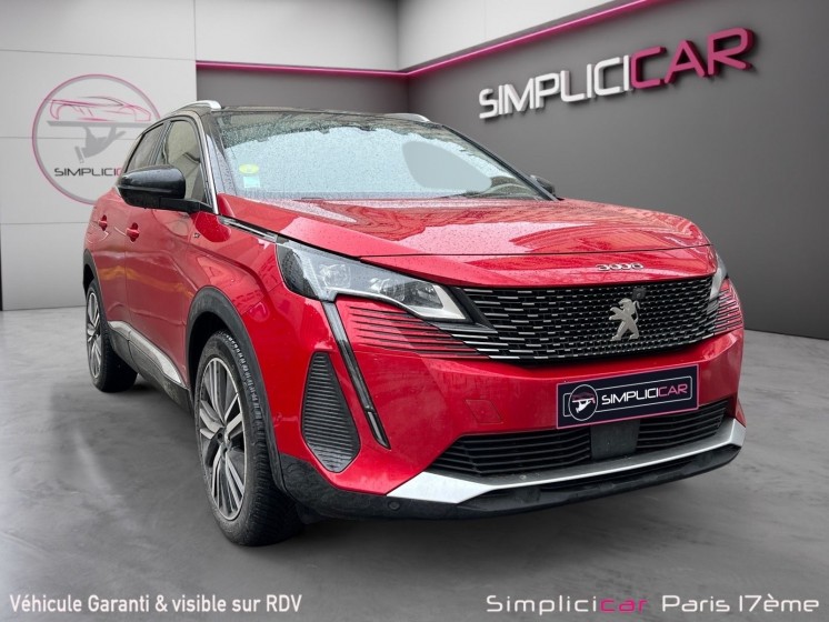 Peugeot 3008 bluehdi 130ch ss eat8 gt line occasion paris 17ème (75)(porte maillot) simplicicar simplicibike france