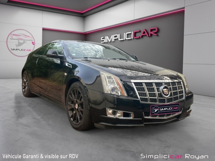 Cadillac cts coupé 3.6 v6 322 ch sport luxury / origine france / entretien à jour / ct ok / garantie 6 mois occasion...