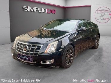 Cadillac cts coupé 3.6 v6 322 ch sport luxury / origine france / entretien à jour / ct ok / garantie 6 mois occasion...