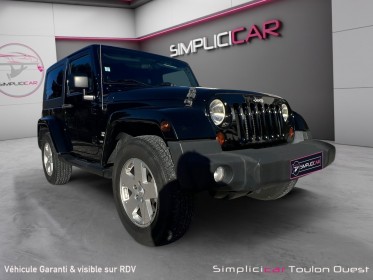 Jeep wrangler 2.8 crd 177 fap sahara a occasion simplicicar toulon ouest simplicicar simplicibike france