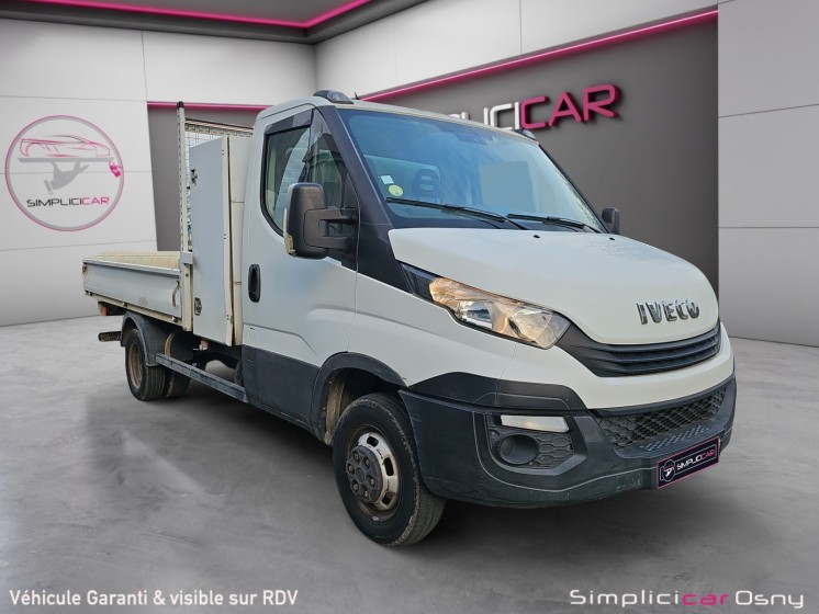 Iveco daily chassis cabine 35 c 14 136 cv  bvm6 / benne basculante occasion osny simplicicar simplicibike france