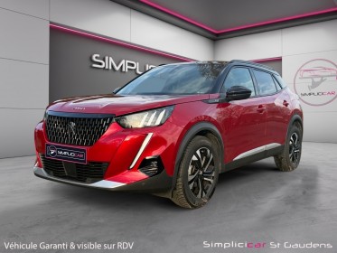 Peugeot 2008 bluehdi 110 ss bvm6 gt caméra de recul sièges chauffants garantie 12 mois occasion simplicicar labarthe...