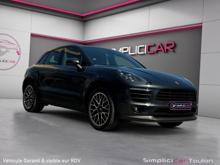 Porsche macan 2.0 250 ch pdk – superbe configuration - suivi complet - garantie 12 mois. occasion simplicicar toulon est...