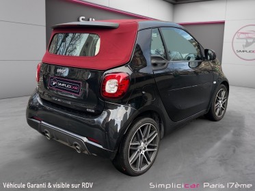 Smart fortwo coupe 0.9 109 ch ss ba6 brabus xclusive/garantie 12 mois occasion paris 17ème (75)(porte maillot) simplicicar...