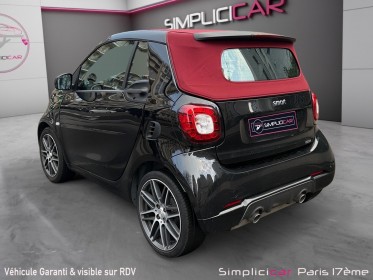 Smart fortwo coupe 0.9 109 ch ss ba6 brabus xclusive/garantie 12 mois occasion paris 17ème (75)(porte maillot) simplicicar...
