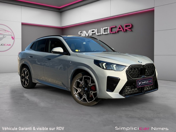 Bmw x2 xdrive 20d 163 m sport pro - calandre iconic glow - attelage - aff tête haute - garantie constructeur occasion...