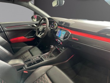 Audi rs q3 sportback 400ch quattro - full black - full - faible km - immat fr - occasion simplicicar compiegne simplicicar...