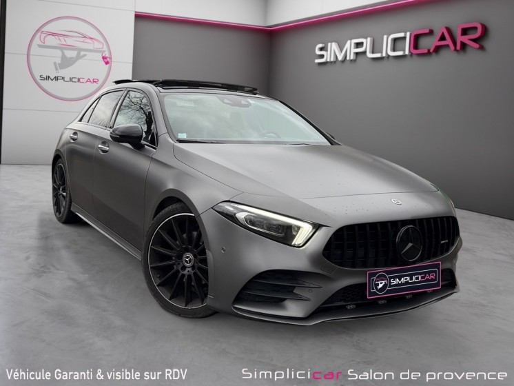 Mercedes classe a 200 7g-dct amg line - t.o - led - burmester - multibeam - sièges ventilés/massants - garantie occasion...