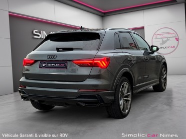 Audi q3 q3 35 tdi 150 ch s tronic 7 s line - suivi audi - sièges électriques - carplay - garantie 12 mois occasion...