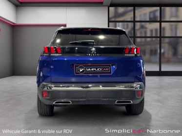 Peugeot 3008 2.0 bluehdi 150ch ss bvm6 gt line carplay caméra radar av ar garantie 12 mois occasion simplicicar narbonne...