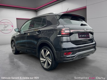 Volkswagen t-cross 1.0 tsi 115 start/stop dsg7 r-line occasion osny simplicicar simplicibike france