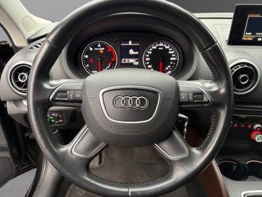 Audi a3 sportback 1.6 tdi 110 ambition luxe, sièges sport cuir marron, radar av/ar, garantie 12 mois occasion simplicicar...