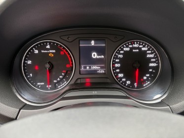 Audi a3 sportback 1.6 tdi 110 ambition luxe, sièges sport cuir marron, radar av/ar, garantie 12 mois occasion simplicicar...