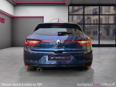 Renault megane iv berline blue dci 115 intens, Éclairage d'ambiance, sièges confort, garantie 12 mois occasion simplicicar...