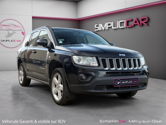 Jeep compass 2.2 crd première main sièges chauffants garantie 12 mois occasion simplicicar mery-sur-oise simplicicar...