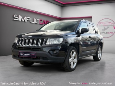 Jeep compass 2.2 crd première main sièges chauffants garantie 12 mois occasion simplicicar mery-sur-oise simplicicar...