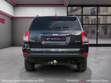 Jeep compass 2.2 crd première main sièges chauffants garantie 12 mois occasion simplicicar mery-sur-oise simplicicar...