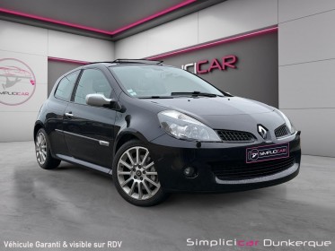 Renault clio iii 2.0 rs 16v 200 renault sport luxe  noir toit ouvrant full suivi garantie 12mois occasion simplicicar...