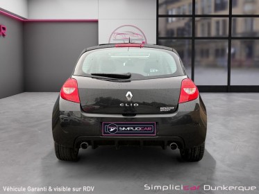 Renault clio iii 2.0 rs 16v 200 renault sport luxe  noir toit ouvrant full suivi garantie 12mois occasion simplicicar...