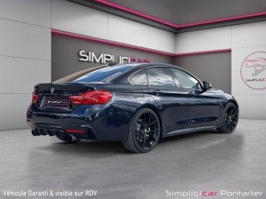 Bmw serie 4 f36 gran coupe 440i 3.0i - 24v l6 turbo xdrive pack m garantie 12mois minimum occasion simplicicar pontarlier...