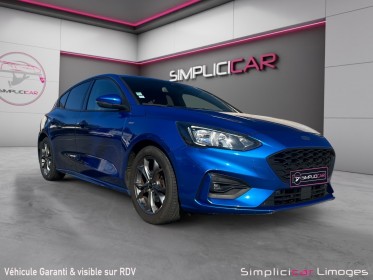 Ford focus 1.0 ecoboost 125 ss st line garantie 12 mois occasion simplicicar limoges  simplicicar simplicibike france
