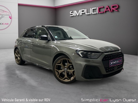 Audi a1 sportback 30 tfsi 116 ch s tronic 7 s line - suivi audi - garantie 12 mois occasion simplicicar lyon ouest...