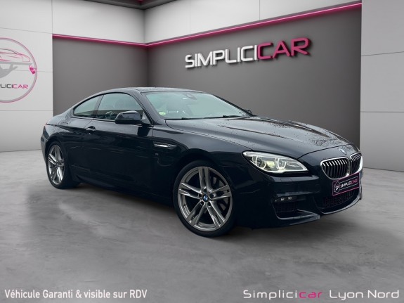 Bmw serie 6 coupe f13 lci 640d 313 ch m sport a pack m complet  garantie 12 mois occasion simplicicar lyon nord simplicicar...