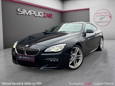 Bmw serie 6 coupe f13 lci 640d 313 ch m sport a pack m complet  garantie 12 mois occasion simplicicar lyon nord simplicicar...