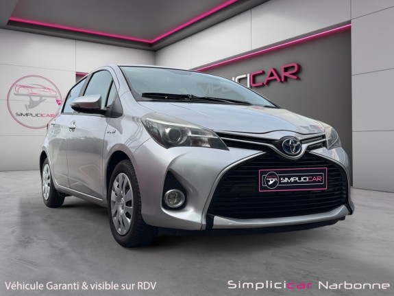 Toyota yaris hybride lca 2016 100h dynamic garantie 12 mois caméra de recul occasion simplicicar narbonne simplicicar...