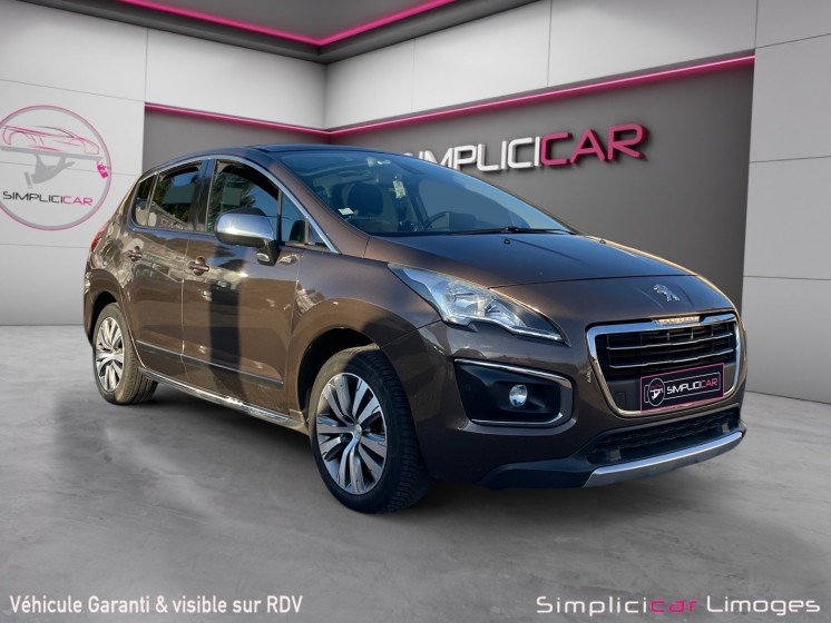 Peugeot 3008 1.6 bluehdi 120ch ss bvm6 style garantie 12 mois occasion simplicicar limoges  simplicicar simplicibike france