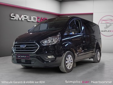 Ford transit custom cabine approfondie 300 l1h1 2.0 ecoblue 130 bva limited tva récupérable clim garantie 12 mois occasion...
