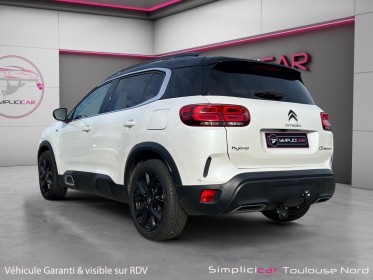 Citroen c5 aircross hybride rechargeable 225 ss e-eat8 shine pack garantie 12 mois occasion simplicicar toulouse nord...