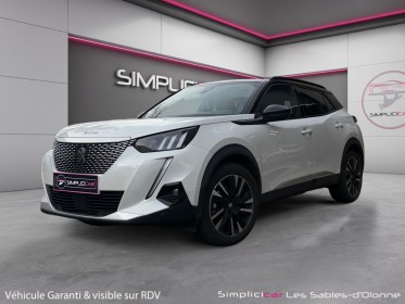 Peugeot 2008 moteur electrique 136 ch gt line garantie 12 mois carplay climatisation occasion simplicicar les sables-d'olonne...
