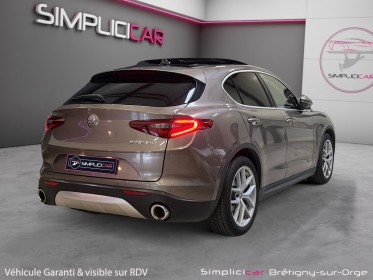 Alfa romeo stelvio my19 2.2 190ch at8 lusso toit ouvrant caméra de recul garantie 12 mois occasion simplicicar...