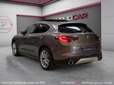 Alfa romeo stelvio my19 2.2 190ch at8 lusso toit ouvrant caméra de recul garantie 12 mois occasion simplicicar...