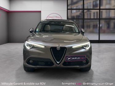 Alfa romeo stelvio my19 2.2 190ch at8 lusso toit ouvrant caméra de recul garantie 12 mois occasion simplicicar...