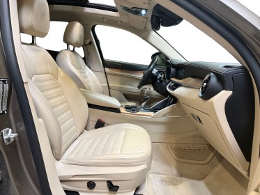 Alfa romeo stelvio my19 2.2 190ch at8 lusso toit ouvrant caméra de recul garantie 12 mois occasion simplicicar...