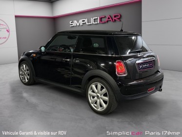 Mini cooper 1.6 120 ch cooper / radar de recul / volant cuir occasion paris 17ème (75)(porte maillot) simplicicar...