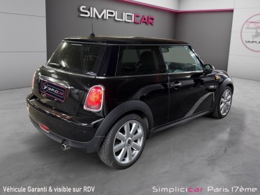 Mini cooper 1.6 120 ch cooper / radar de recul / volant cuir occasion paris 17ème (75)(porte maillot) simplicicar...