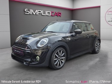 Mini hatch 3 portes f56 lci cooper s 178 ch bva7 edition greenwich occasion paris 17ème (75)(porte maillot) simplicicar...